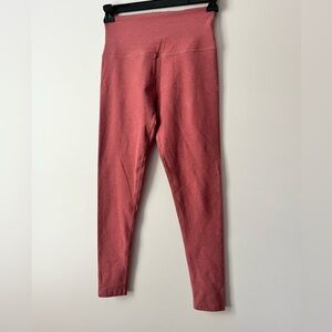 Beyond Yoga Caught in the Midi Coral Spacedye Leggings Large